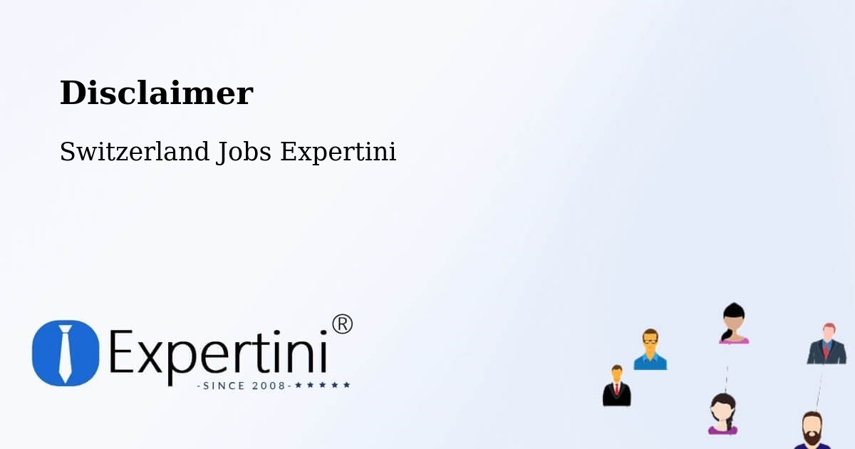 Disclaimer – Basel - Switzerland Jobs Expertini