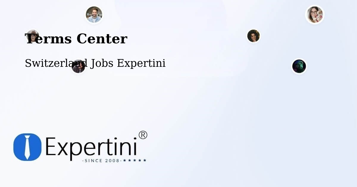 Terms Center - Switzerland Jobs Expertini